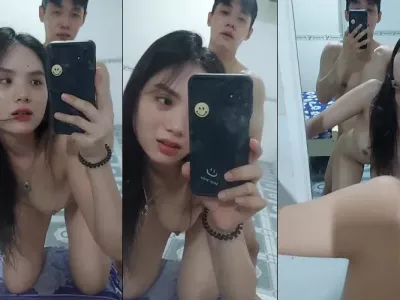 Em sinh viên kính cận lộ clip sex khi chia tay p4